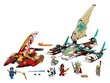 71748 LEGO® NINJAGO Katamaraani meritaistelu hinta ja tiedot | LEGOT ja rakennuslelut | hobbyhall.fi