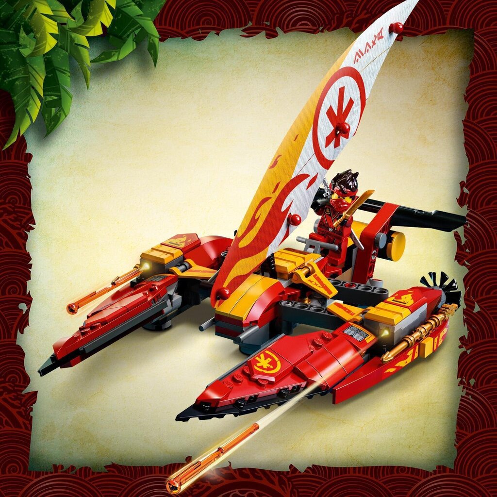 71748 LEGO® NINJAGO Katamaraani meritaistelu hinta ja tiedot | LEGOT ja rakennuslelut | hobbyhall.fi