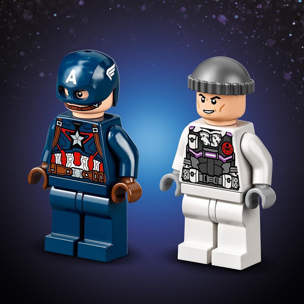 76189 LEGO® Captain American ja Hydran yhteenotto hinta ja tiedot | LEGOT ja rakennuslelut | hobbyhall.fi