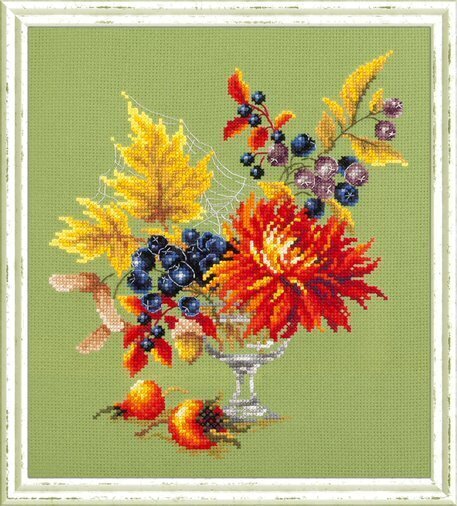 Ristipistopakkaukset Magic Needle "Autumn Bouquet" 100-005 hinta ja tiedot | Kirjontatarvikkeet | hobbyhall.fi