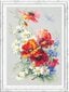 Ristipistopakkaukset Magic Needle "Poppies and Daisies" 100-061 hinta ja tiedot | Kirjontatarvikkeet | hobbyhall.fi