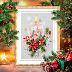 Ristipistopakkaukset Magic Needle "Сhristmas Candle" 100-231 hinta ja tiedot | Kirjontatarvikkeet | hobbyhall.fi