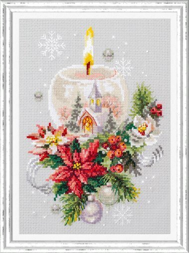 Ristipistopakkaukset Magic Needle "Сhristmas Candle" 100-231 hinta ja tiedot | Kirjontatarvikkeet | hobbyhall.fi