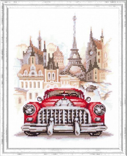 Ristipistopakkaukset Magic Needle "Retro Buick" 110-021 hinta ja tiedot | Kirjontatarvikkeet | hobbyhall.fi