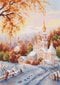 Ristipistopakkaukset Magic Needle "Snow Monastery" 110-061 hinta ja tiedot | Kirjontatarvikkeet | hobbyhall.fi