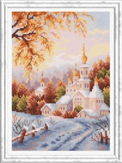 Ristipistopakkaukset Magic Needle "Snow Monastery" 110-061 hinta ja tiedot | Kirjontatarvikkeet | hobbyhall.fi