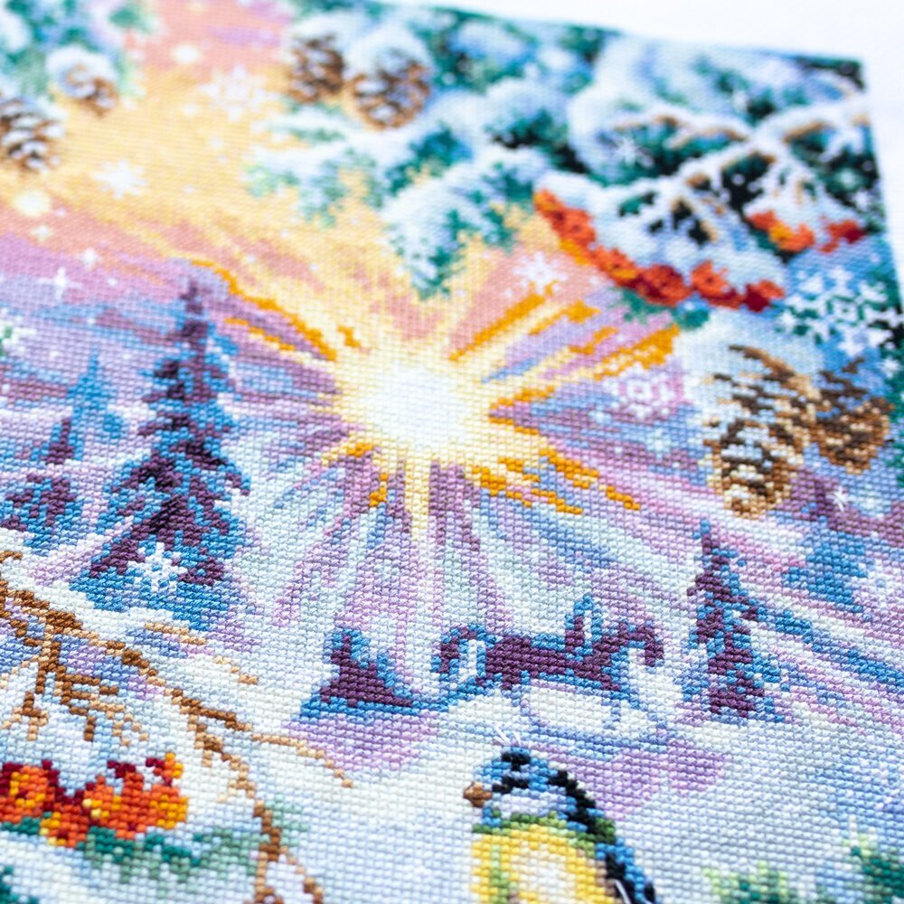 Ristipistopakkaukset Magic Needle "Winter Morning" 110-700 hinta ja tiedot | Kirjontatarvikkeet | hobbyhall.fi