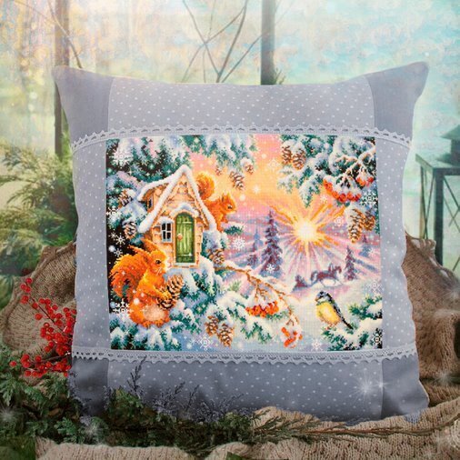 Ristipistopakkaukset Magic Needle "Winter Morning" 110-700 hinta ja tiedot | Kirjontatarvikkeet | hobbyhall.fi