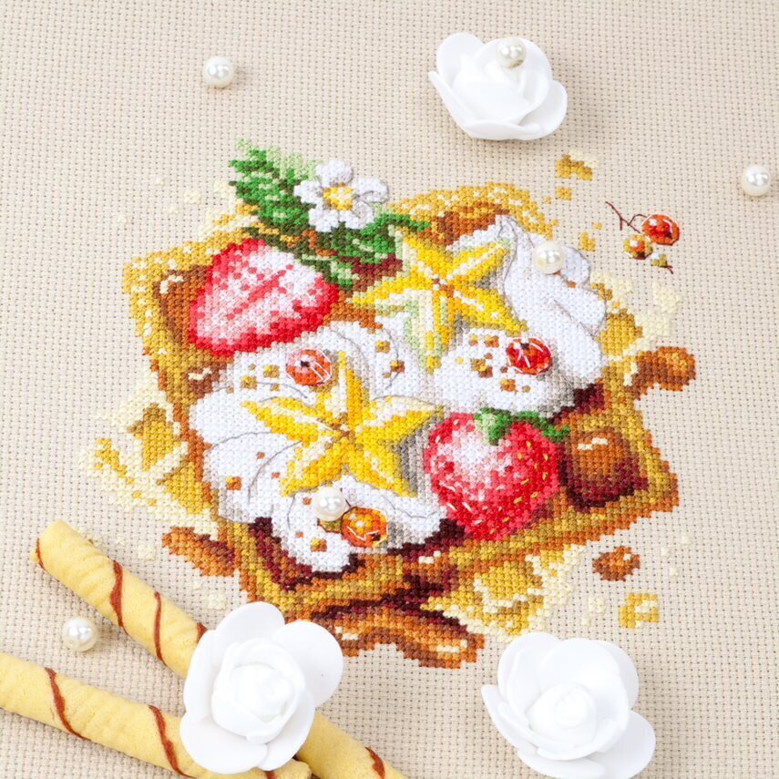 Ristipistopakkaukset Magic Needle "Viennese Waffles" 120-091 hinta ja tiedot | Kirjontatarvikkeet | hobbyhall.fi