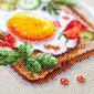 Ristipistopakkaukset Magic Needle "Fried Eggs Toast" 120-092 hinta ja tiedot | Kirjontatarvikkeet | hobbyhall.fi