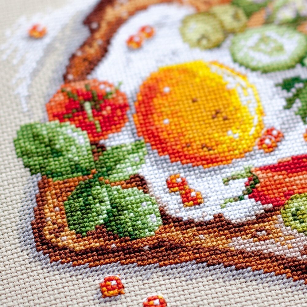 Ristipistopakkaukset Magic Needle "Fried Eggs Toast" 120-092 hinta ja tiedot | Kirjontatarvikkeet | hobbyhall.fi