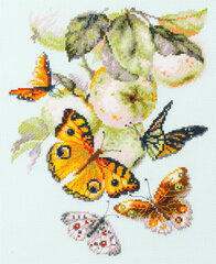 Ristipistopakkaukset Magic Needle "Butterflies and Apples" 130-052 hinta ja tiedot | Kirjontatarvikkeet | hobbyhall.fi