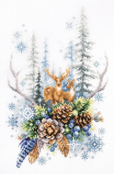 Ristipistopakkaukset Magic Needle "Winter Forest Spirit" 200-017