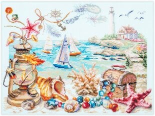 Ristipistopakkaukset Magic Needle "Seaside Breeze " 250-707 hinta ja tiedot | Kirjontatarvikkeet | hobbyhall.fi