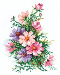 Ristipistopakkaukset Magic Needle "Cosmos Flowers" 40-54 hinta ja tiedot | Kirjontatarvikkeet | hobbyhall.fi