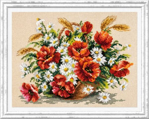 Ristipistopakkaukset Magic Needle "Bouquet of Wildflowers" 40-67 hinta ja tiedot | Kirjontatarvikkeet | hobbyhall.fi