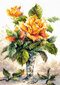 Ristipistopakkaukset Magic Needle "Yellow Roses" 40-79 hinta ja tiedot | Kirjontatarvikkeet | hobbyhall.fi