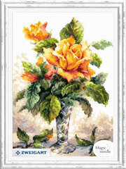 Ristipistopakkaukset Magic Needle "Yellow Roses" 40-79 hinta ja tiedot | Kirjontatarvikkeet | hobbyhall.fi