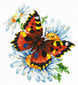 Ristipistopakkaukset Magic Needle "Butterfly and Daisies" 42-11 hinta ja tiedot | Kirjontatarvikkeet | hobbyhall.fi