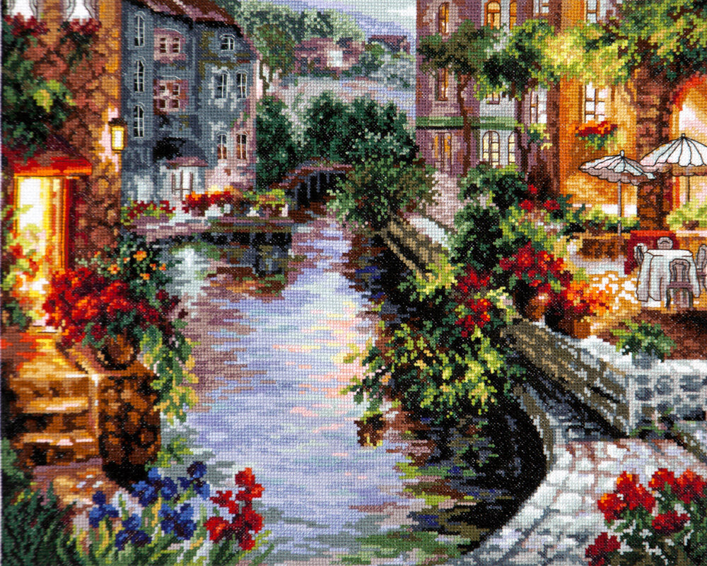 Ristipistopakkaukset Magic Needle "Evening in Venice" 46-02 hinta ja tiedot | Kirjontatarvikkeet | hobbyhall.fi