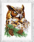 Ristipistopakkaukset Magic Needle "Owl" 64-03 hinta ja tiedot | Kirjontatarvikkeet | hobbyhall.fi