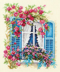 Ristipistopakkaukset Magic Needle "Blossoming Window" 74-01 hinta ja tiedot | Kirjontatarvikkeet | hobbyhall.fi