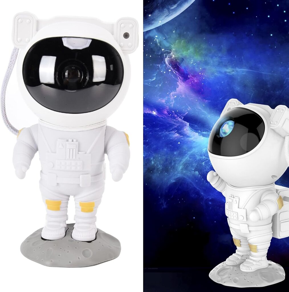 Astronauti LED Star Projector, 3D Star Projector Light LED hinta ja tiedot | Projektorit | hobbyhall.fi