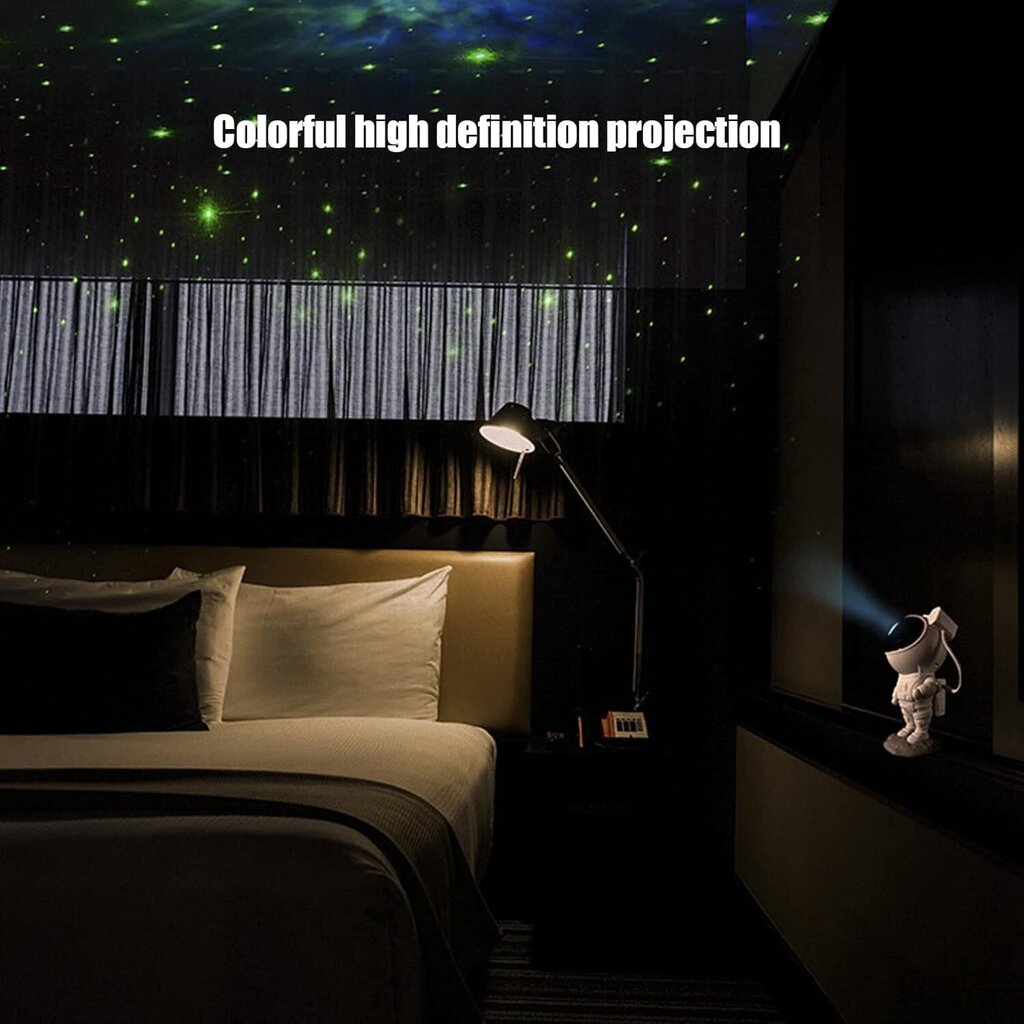 Astronauti LED Star Projector, 3D Star Projector Light LED hinta ja tiedot | Projektorit | hobbyhall.fi