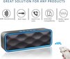 Kannettava bluetooth-kaiutin, langaton kaiutin, bluetooth 4.2 subwoofer, HD-stereoääni, kaiutinpuhelin hinta ja tiedot | Puhelimen lisätarvikkeet | hobbyhall.fi