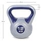 Vinyl Kettlebell Hanteli, 12 kg hinta ja tiedot | Kuntokeskukset | hobbyhall.fi