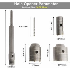 SDS Plus -reikäsahan poranterät betonille, sementille, kivelle, seinälle hinta ja tiedot | Sahat ja sirkkelit | hobbyhall.fi