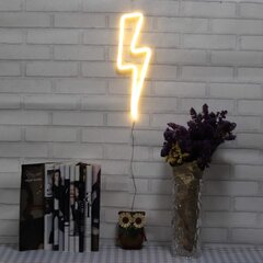 Neon Signs Lightning Bolt Paristokäyttöinen ja Usb-virtalähde lämmin hinta ja tiedot | Sahat ja sirkkelit | hobbyhall.fi