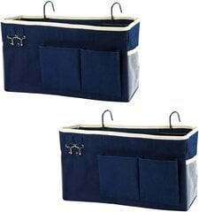 Bedside Caddy, 4 Pack Bedside Organizer Caddy ripustettava säilytystila hinta ja tiedot | Sahat ja sirkkelit | hobbyhall.fi