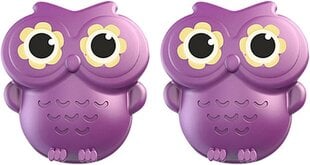 Sarja 2 Owl Shape Mini lämmönkestävää silikonista uunikintaita, violetti hinta ja tiedot | Uunivuoat ja leivontavälineet | hobbyhall.fi