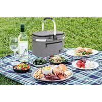 22L Picnic Basket Cooler Bag Cooler Bag Beach Bag hinta ja tiedot | Tietokonelaukut | hobbyhall.fi