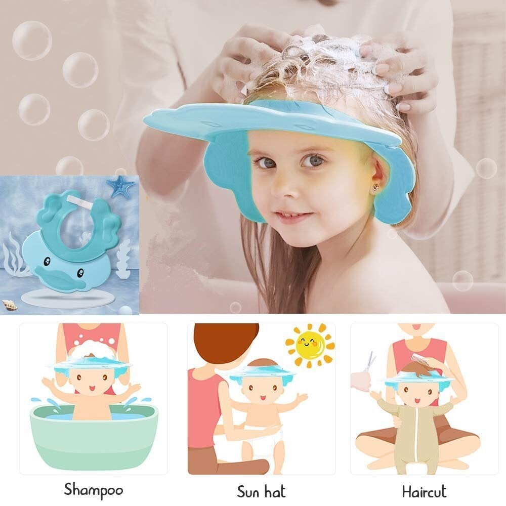 Baby Shower Cap lapsille Visor Säädettävä silikonishampoo hinta ja tiedot | Puutarhatyökalut | hobbyhall.fi