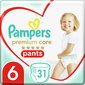 Housuvaipat PAMPERS Premium Housut, Value Pack, 6 kokoa, 31 kpl hinta ja tiedot | Vaipat | hobbyhall.fi