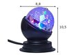 LED disko pöytälamppu RGB 3W 8,8x10,5cm Disco led lamppu 361-41 hinta ja tiedot | Soittimien lisätarvikkeet | hobbyhall.fi