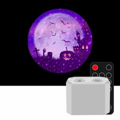 Halloween Holografinen projektori Ikkuna Auton Katon Decor Projektori hinta ja tiedot | Kotiteatterit | hobbyhall.fi