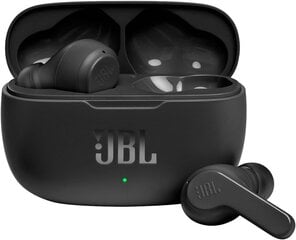 JBL Wave 200TWS langattomat kuulokkeet latauskotelolla - musta hinta ja tiedot | Kaiuttimet | hobbyhall.fi