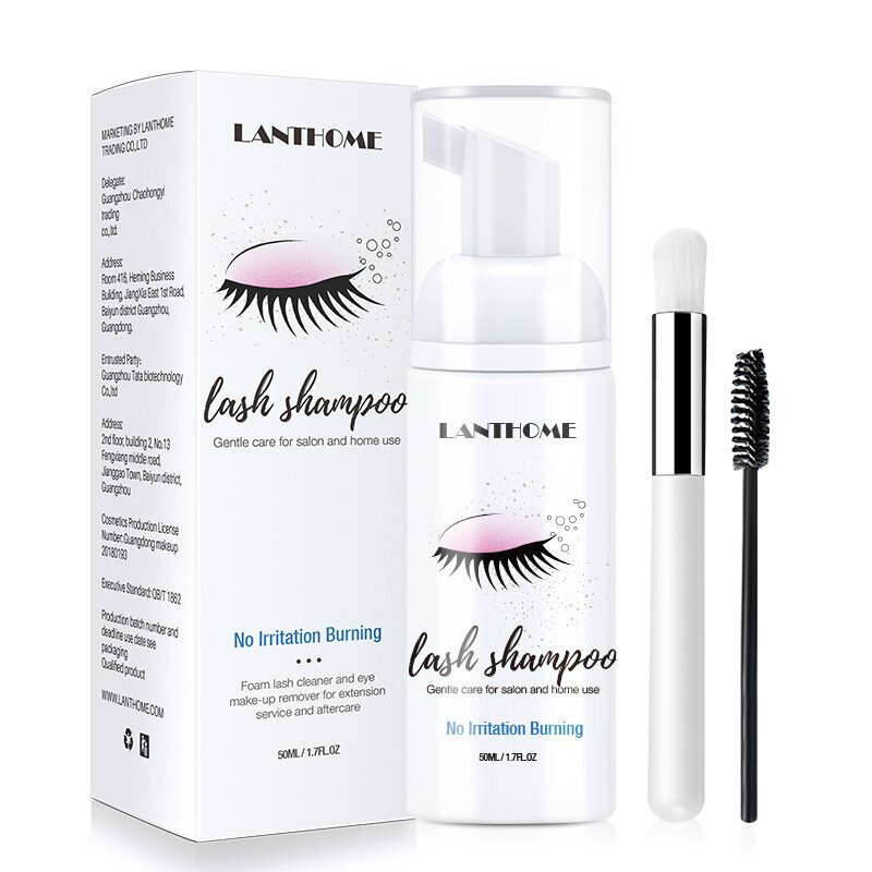 EYELASH EXTENSION FOAMING SHAMPOO FOAM CLEANSER LASH SHAMPOO hinta ja tiedot | Shampoot | hobbyhall.fi