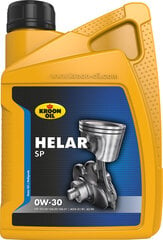 Öljy KROON-OIL Helar SP 0W-30, 1L hinta ja tiedot | Moottoriöljyt | hobbyhall.fi