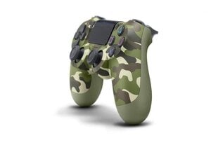 Sony Dualshock 4 V2 Green Camo Controller PS4 hinta ja tiedot | Ohjaimet ja lisätarvikkeet | hobbyhall.fi