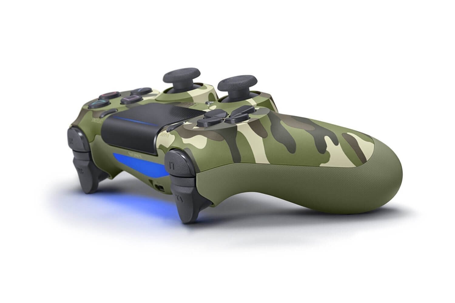 Sony Dualshock 4 V2 Green Camo Controller PS4 hinta ja tiedot | Ohjaimet ja lisätarvikkeet | hobbyhall.fi