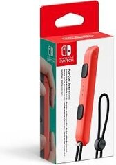 Nintendo Switch Joy-Con Controller Strap Official - Neon Red hinta ja tiedot | Ohjaimet ja lisätarvikkeet | hobbyhall.fi