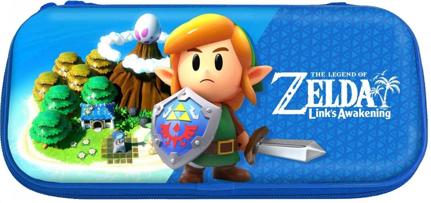 Nintendo Switch HORI Hard Pouch - Legend of Zelda: Link's Awakening Edition (Switch) hinta ja tiedot | Ohjaimet ja lisätarvikkeet | hobbyhall.fi