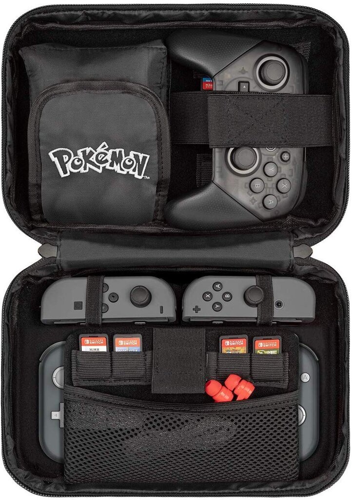 Nintendo Switch PDP Commuter Console Case - Pokeball Edition (Switch) hinta ja tiedot | Ohjaimet ja lisätarvikkeet | hobbyhall.fi