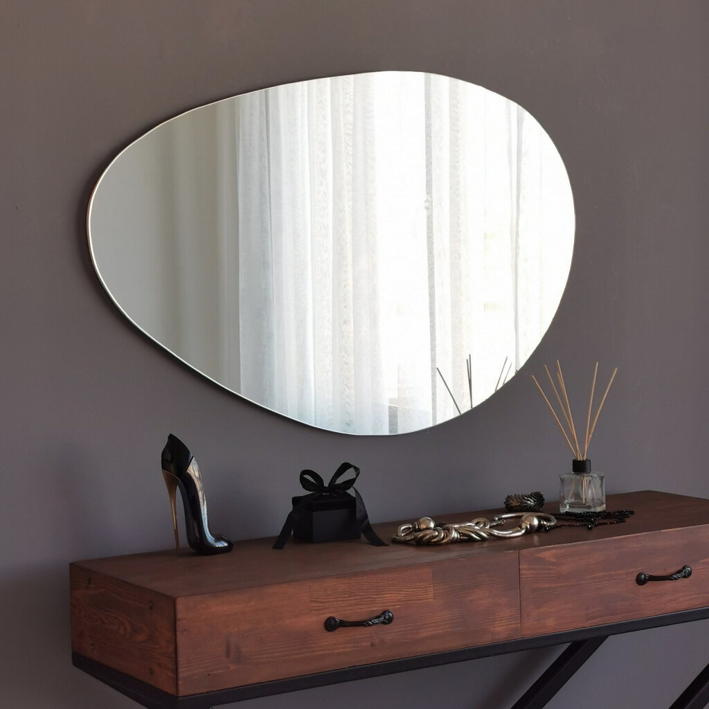 Kalune Design Porto Ayna, Peili musta hinta ja tiedot | Peilit | hobbyhall.fi