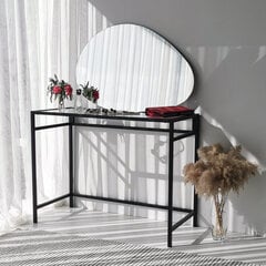 Kalune Design Porto Ayna 90x60cm, Peili musta hinta ja tiedot | Peilit | hobbyhall.fi