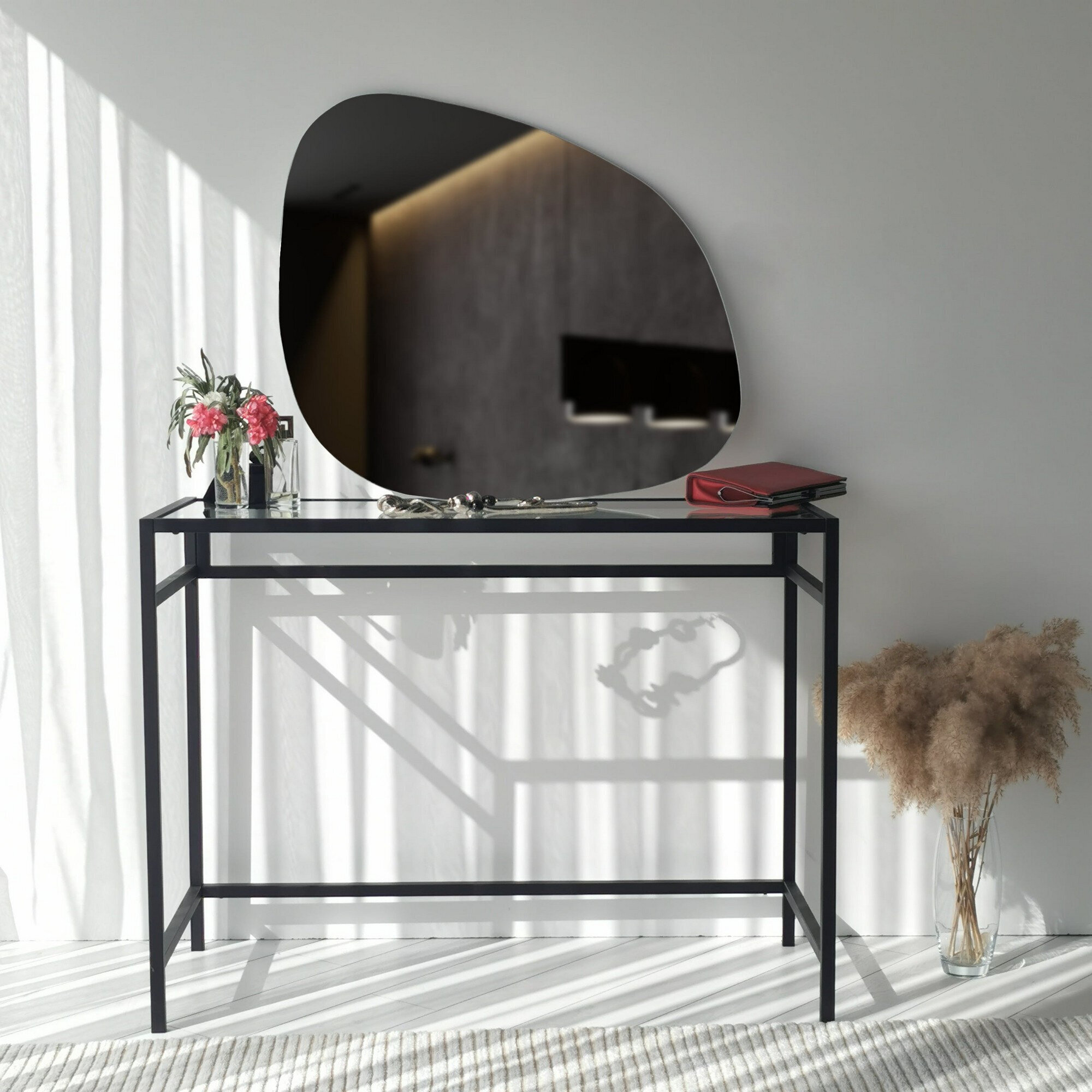 Kalune Design Soho Ayna 85x67cm,Peili musta hinta 